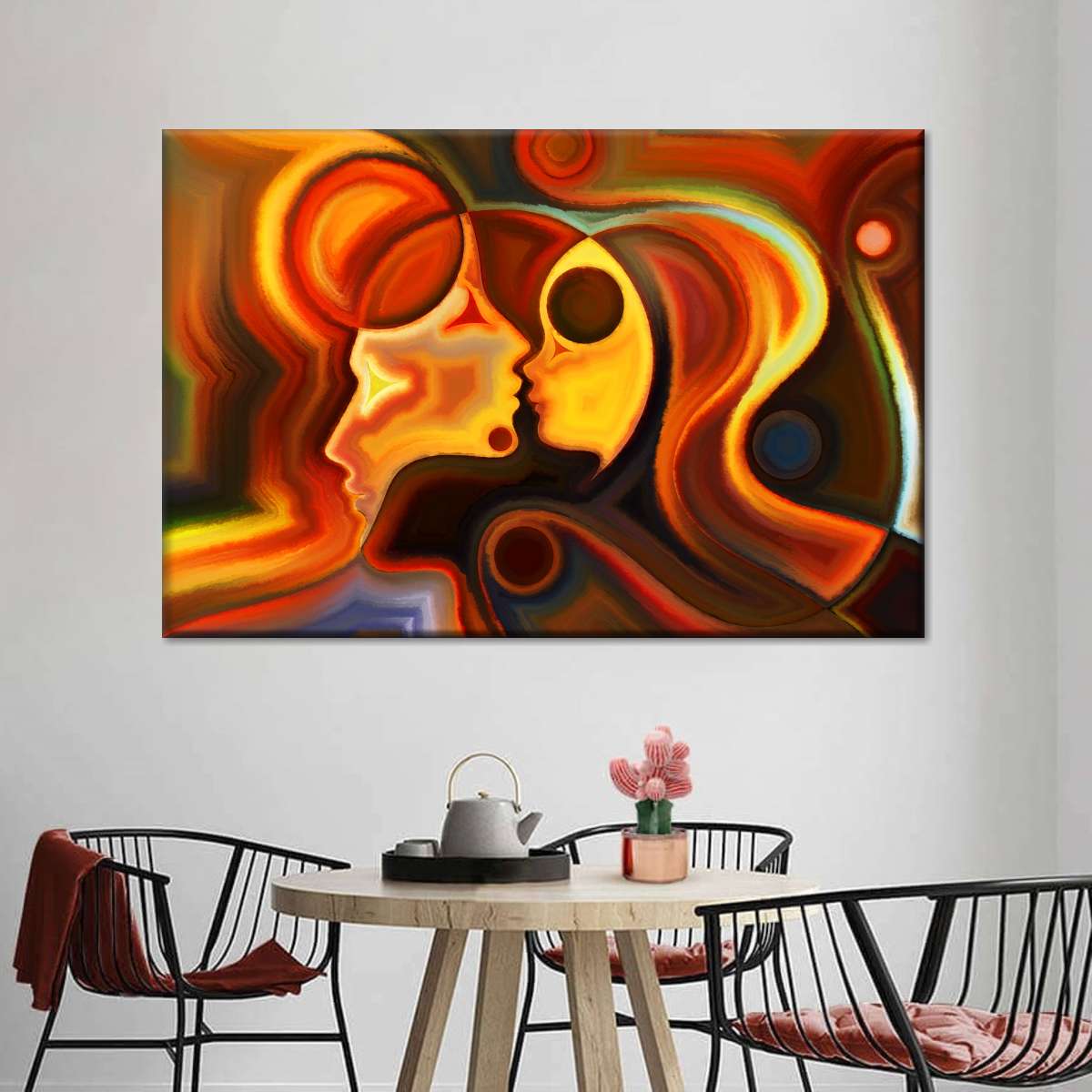 Abstract Love Wall Art