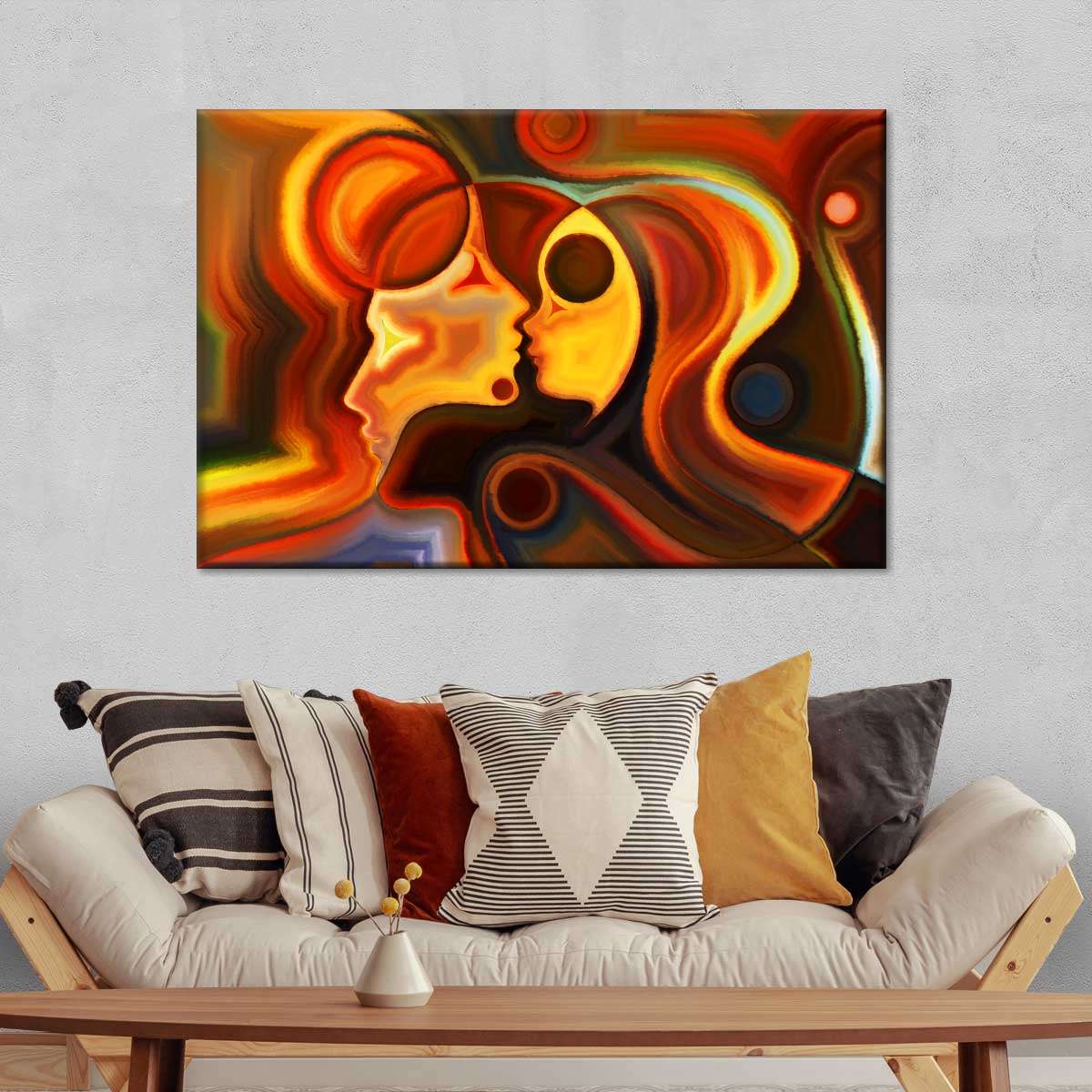 Abstract Love Wall Art