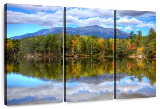 Mount Katahdin Lake Landscape Wall Art