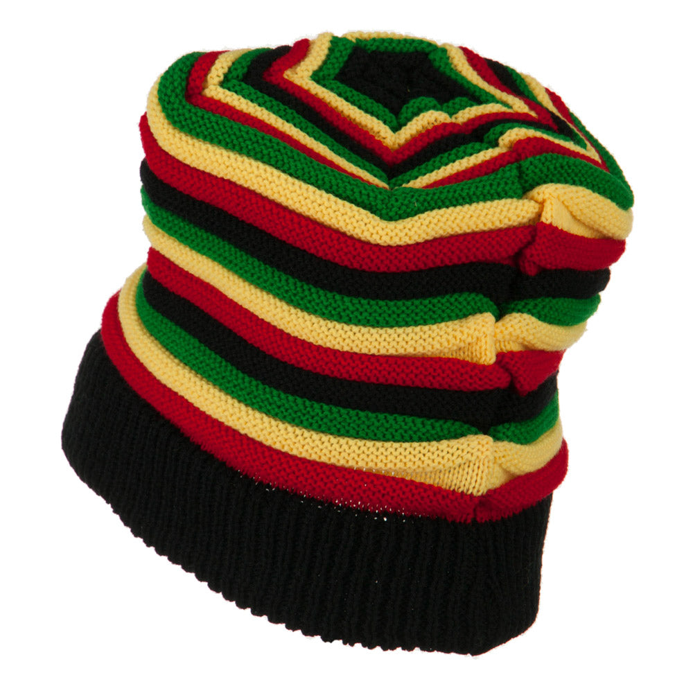 New Rasta Deep Shell Beanie