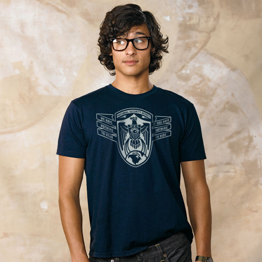 NSA Nothing To Hide Men's Tee