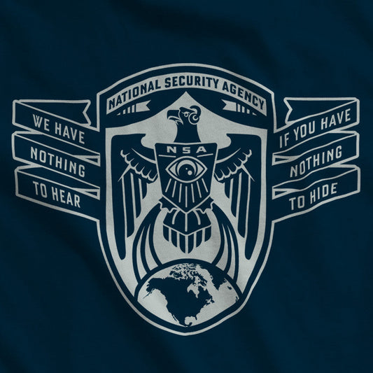 NSA Nothing To Hide Men's Tee