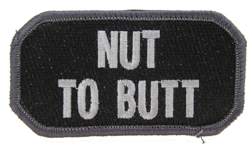 CLEARANCE - NUT TO BUTT Morale Patch - Various Colors