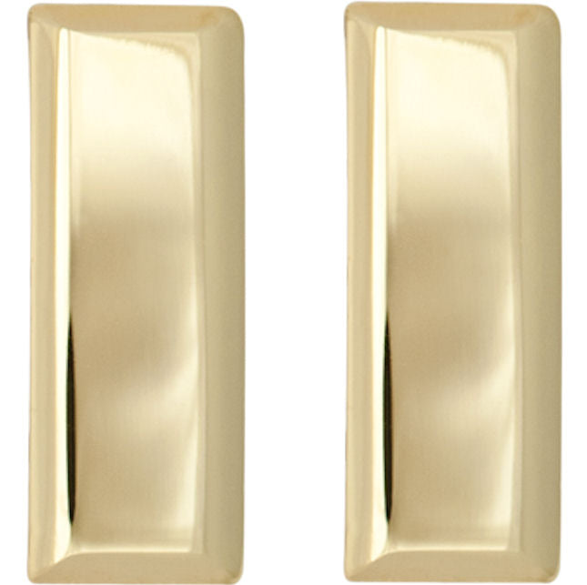 U.S. Army Gold Metal Pin On Rank - Pair