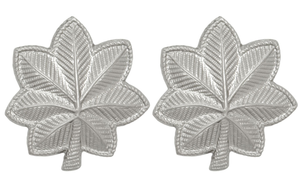 U.S. Army Gold Metal Pin On Rank - Pair