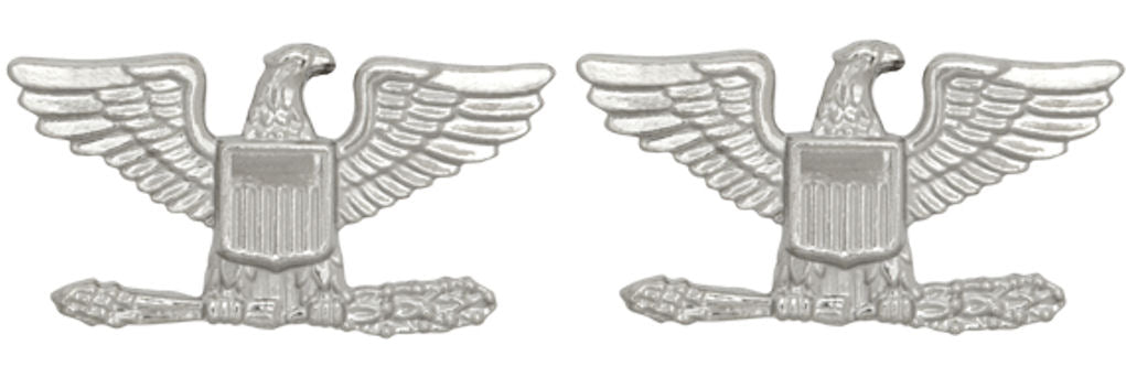 U.S. Army Gold Metal Pin On Rank - Pair