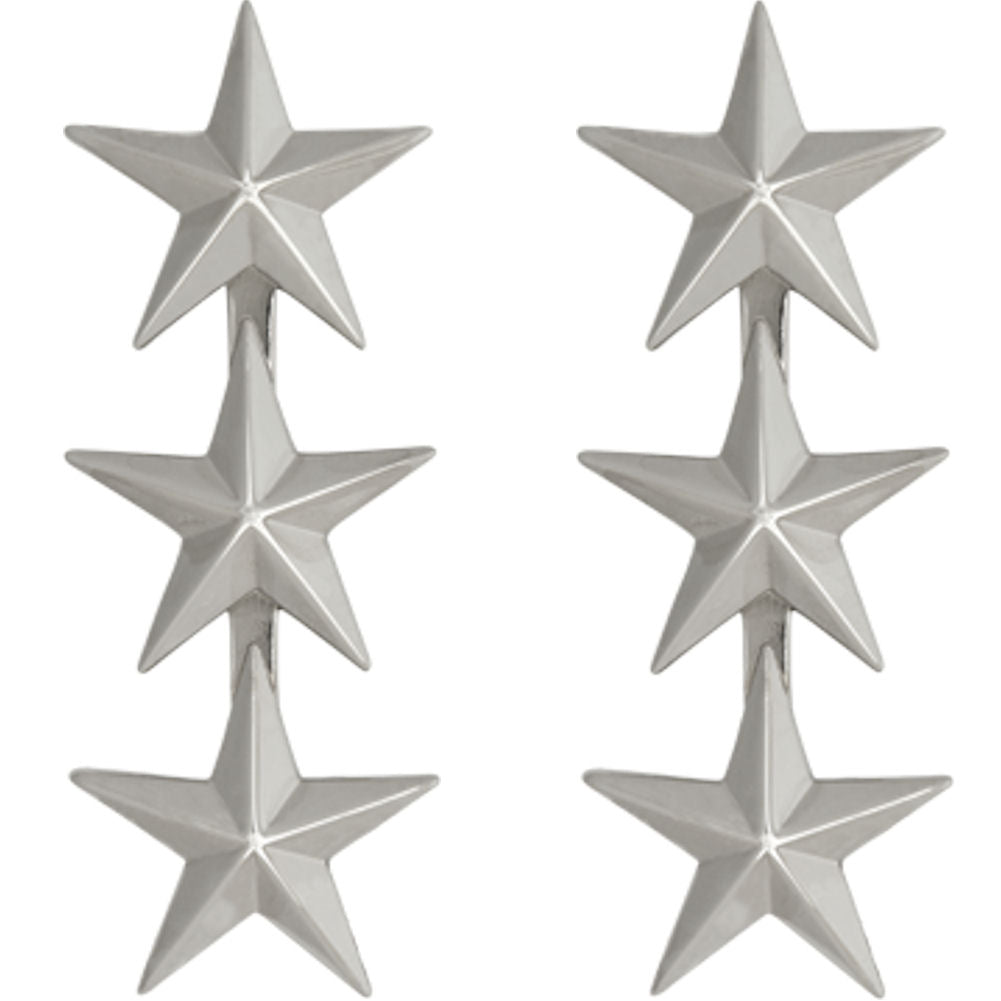 U.S. Army Gold Metal Pin On Rank - Pair