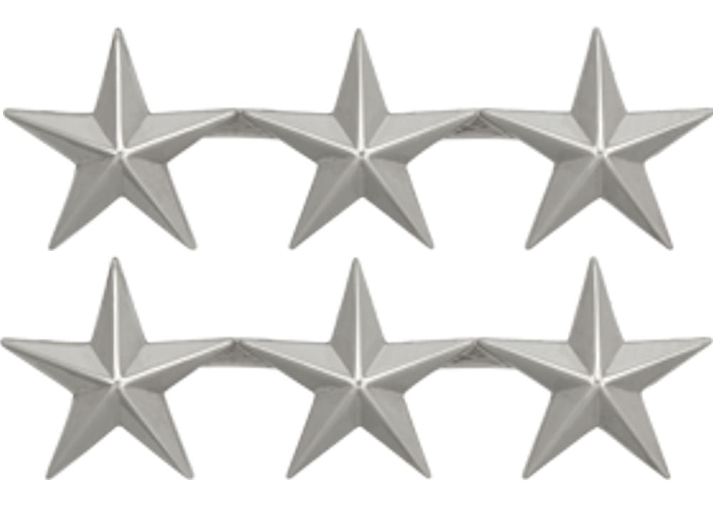 U.S. Army Gold Metal Pin On Rank - Pair