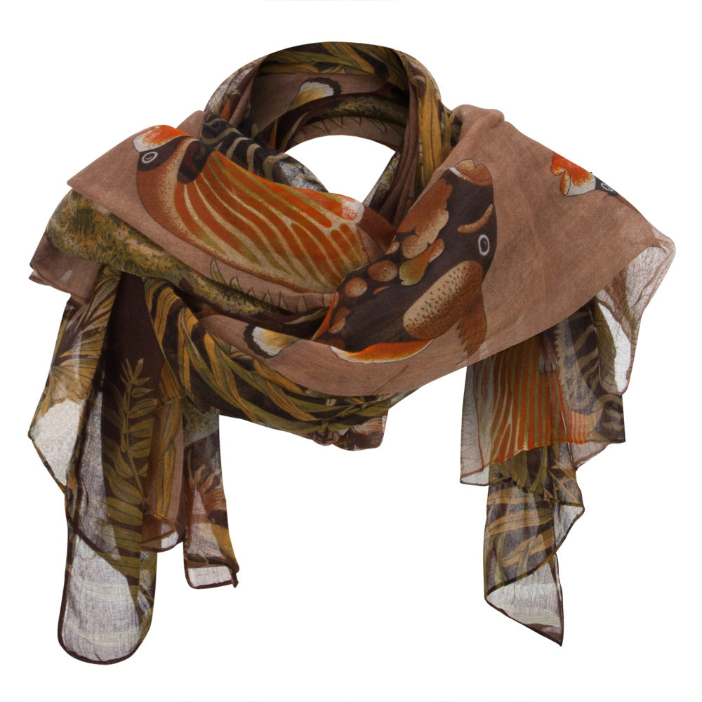 Ocean Coral Fish Summer Scarf