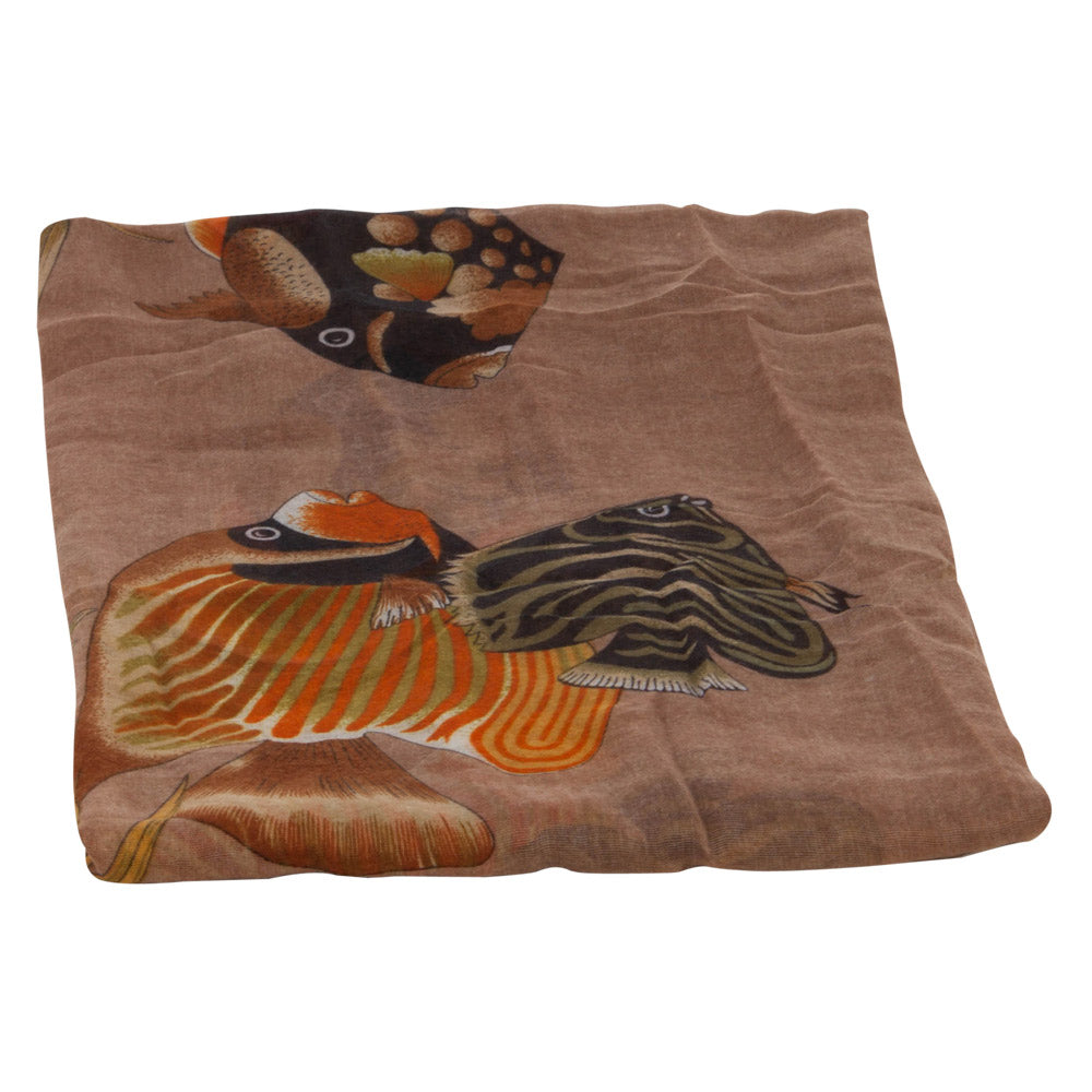 Ocean Coral Fish Summer Scarf