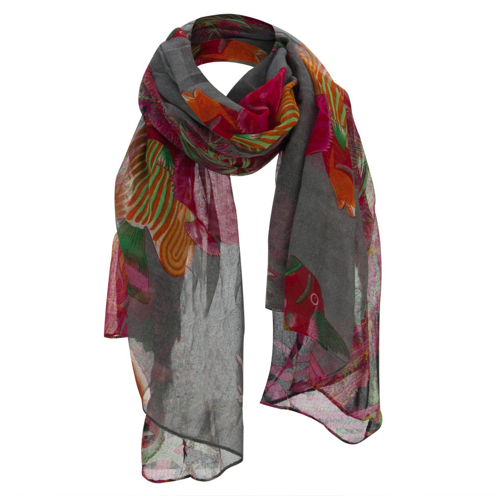 Ocean Coral Fish Summer Scarf