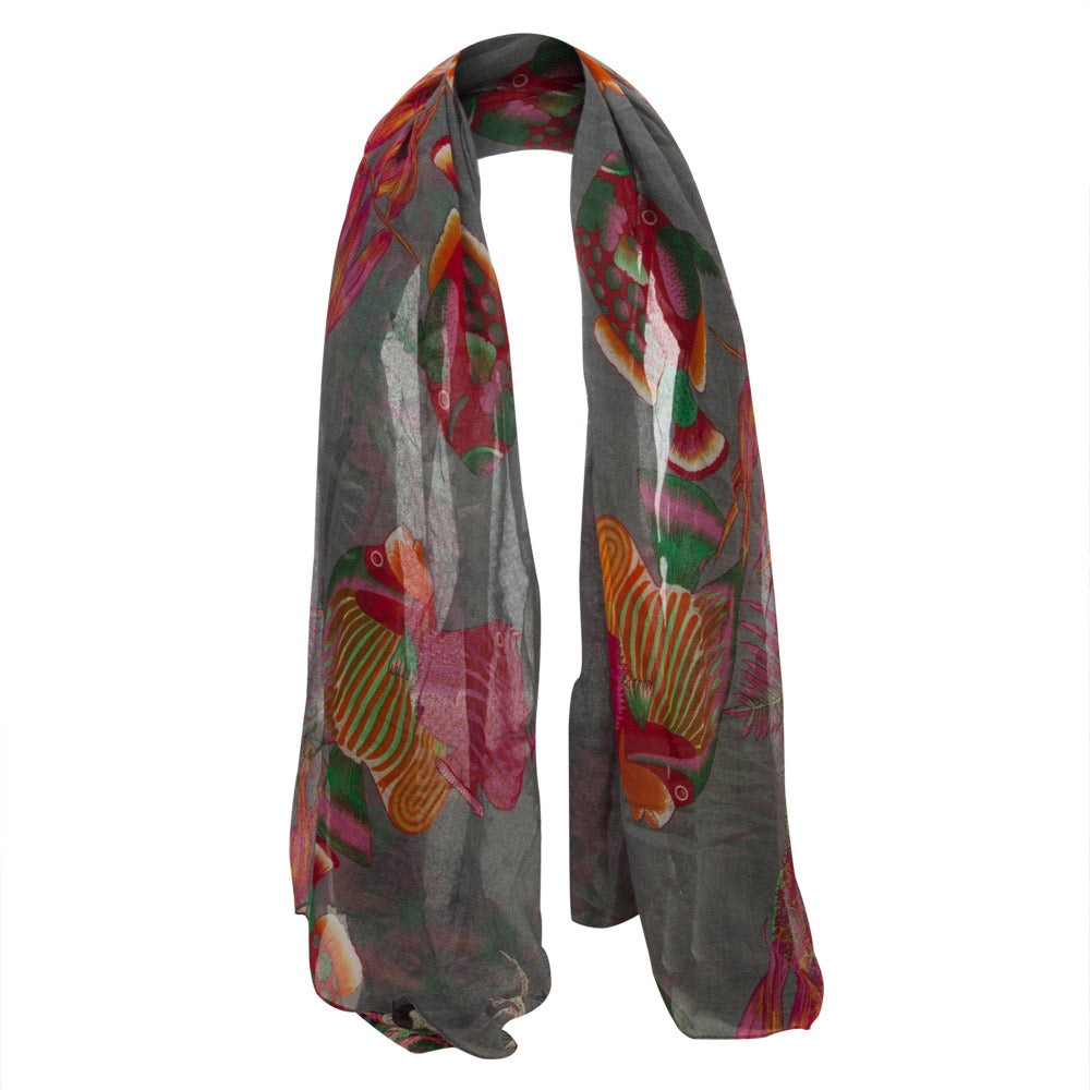 Ocean Coral Fish Summer Scarf