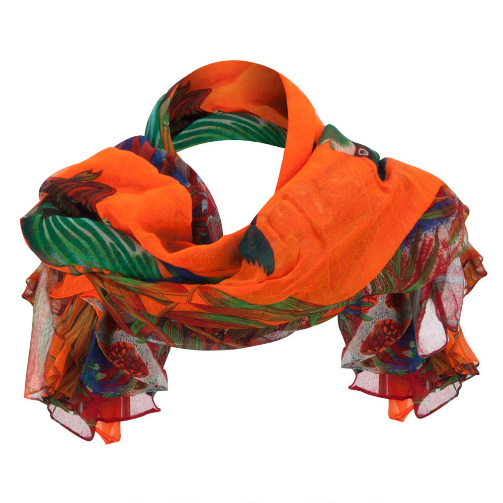 Ocean Coral Fish Summer Scarf