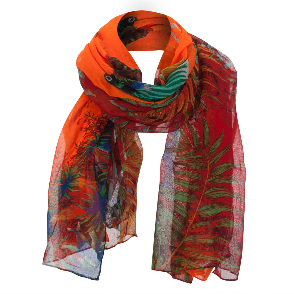 Ocean Coral Fish Summer Scarf