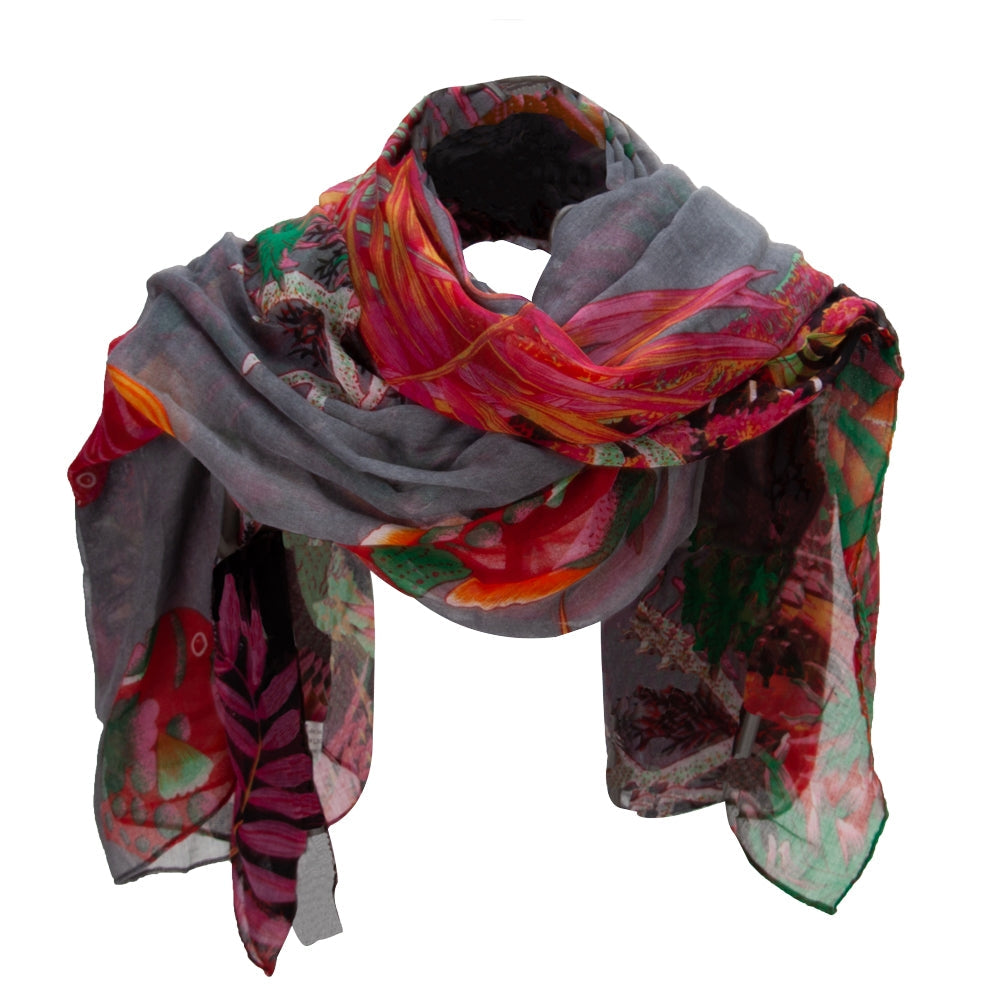 Ocean Coral Fish Summer Scarf