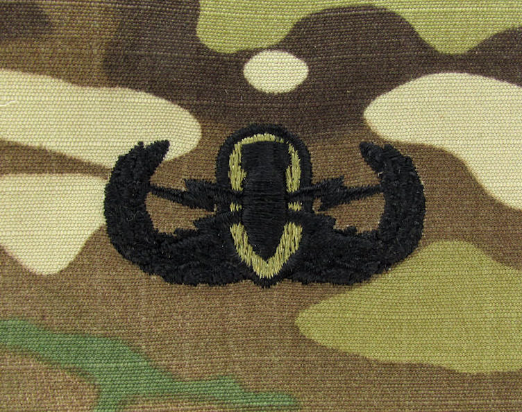 Explosive Ordnance Disposal "EOD" OCP Qualification Badge