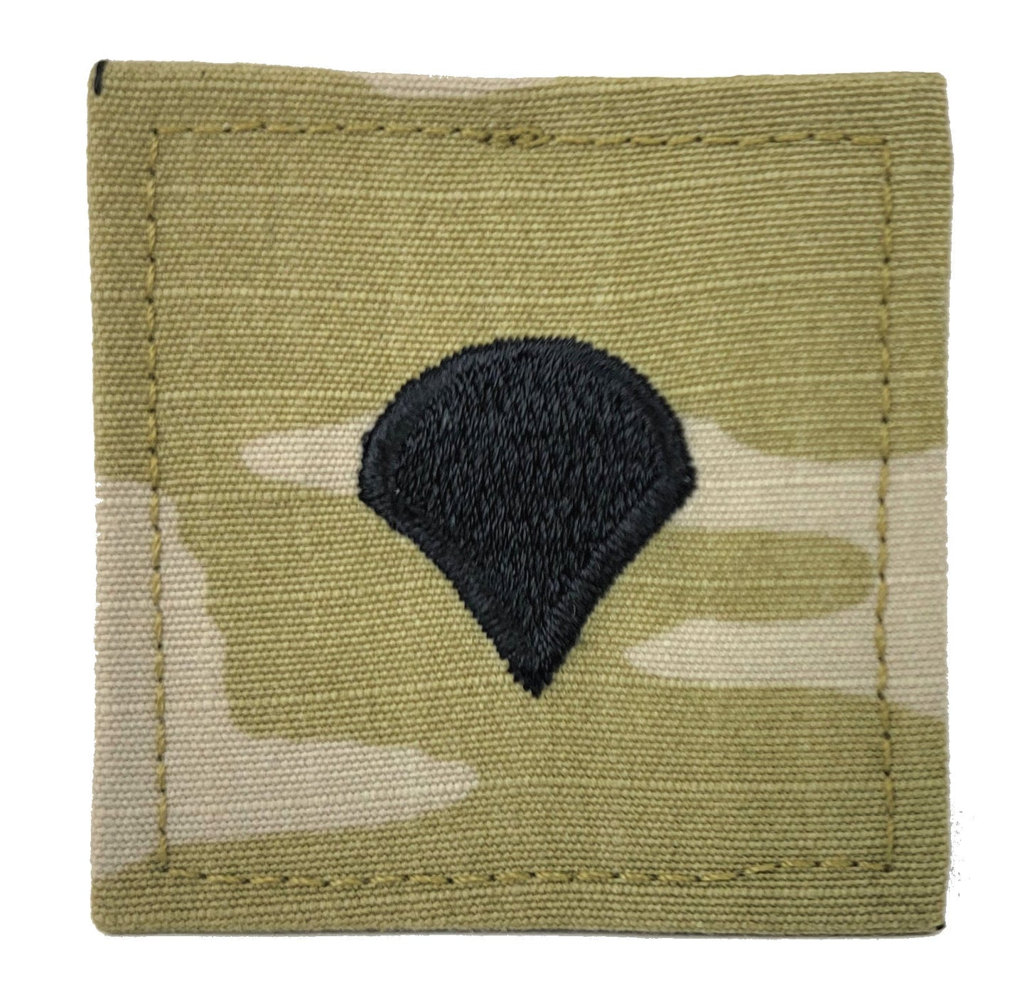 U.S. Army OCP Rank Insignia - 2x2 with HOOK Fastener
