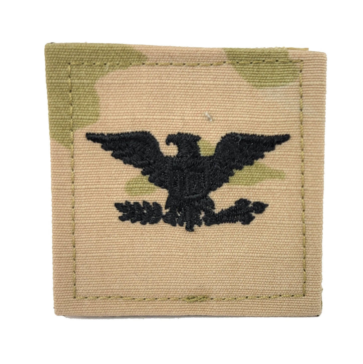 U.S. Army OCP Rank Insignia - 2x2 with HOOK Fastener