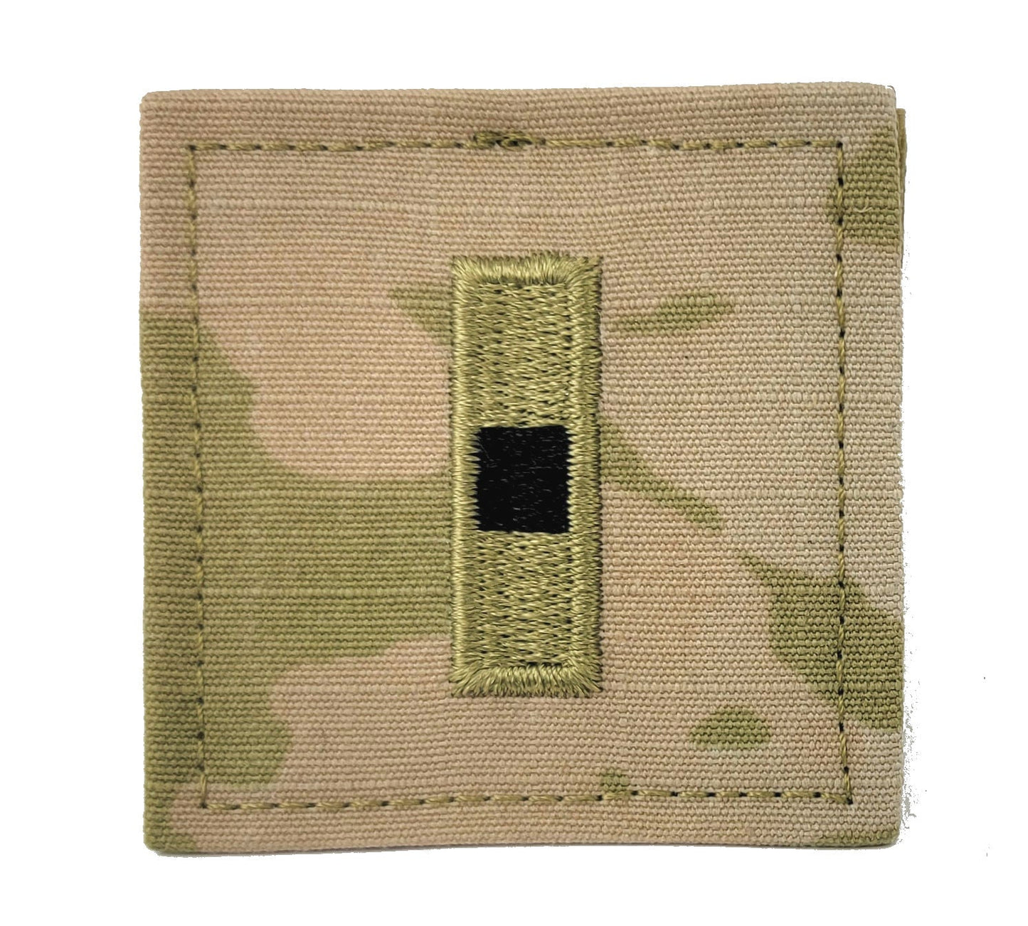U.S. Army OCP Rank Insignia - 2x2 with HOOK Fastener