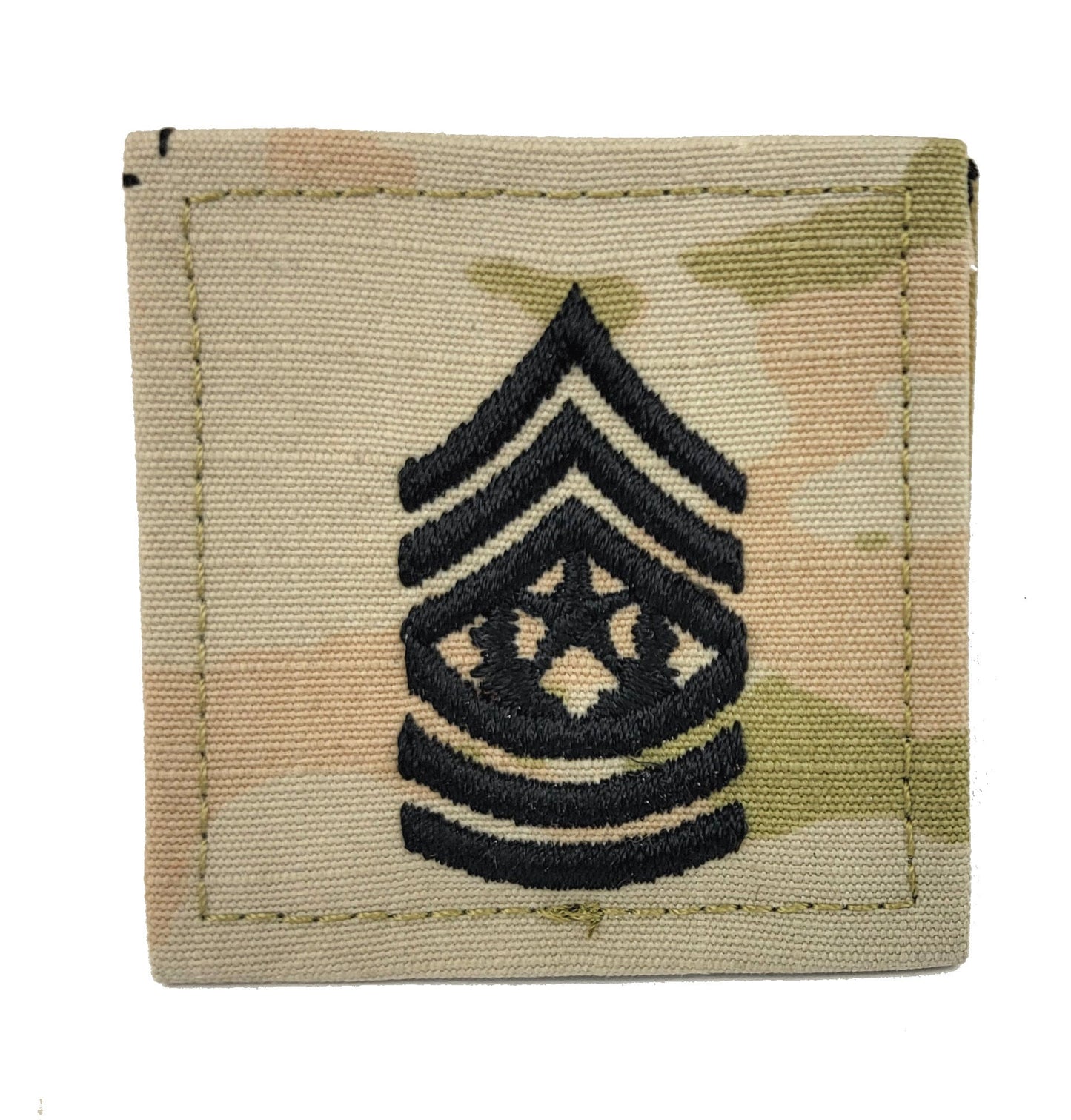 U.S. Army OCP Rank Insignia - 2x2 with HOOK Fastener