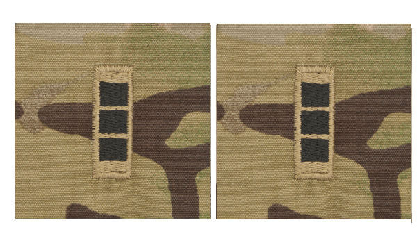 CLEARANCE 7 COLOR OCP - Army Sew-On Patrol Cap Rank (PAIR)