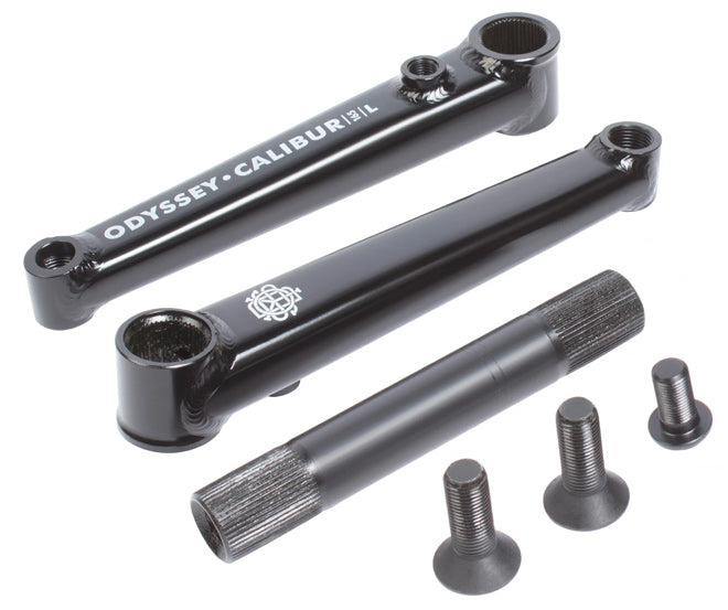 Odyssey BMX Calibur Cranks 170mm - Rust Proof Black
