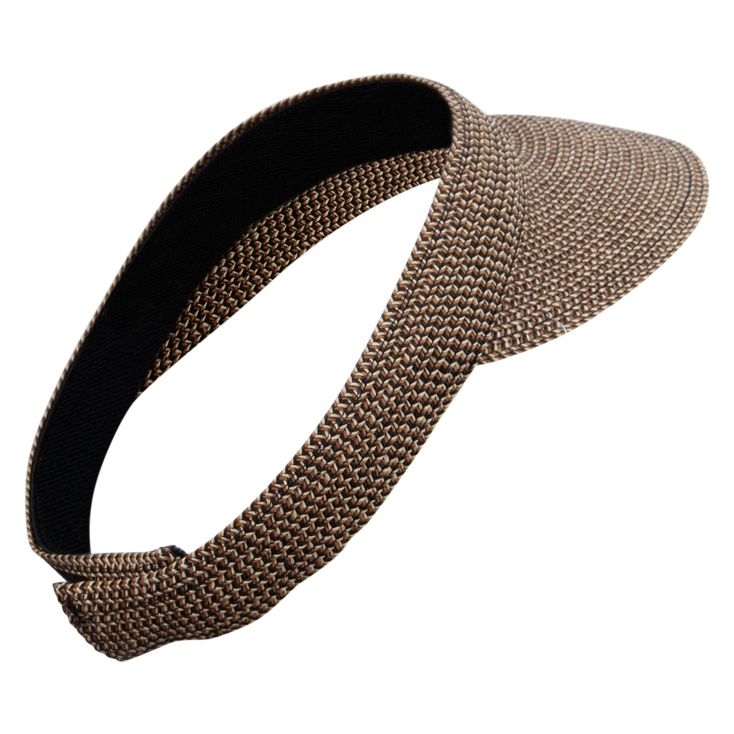 UPF 50+ Tweed Poly Braid Gardening Visor