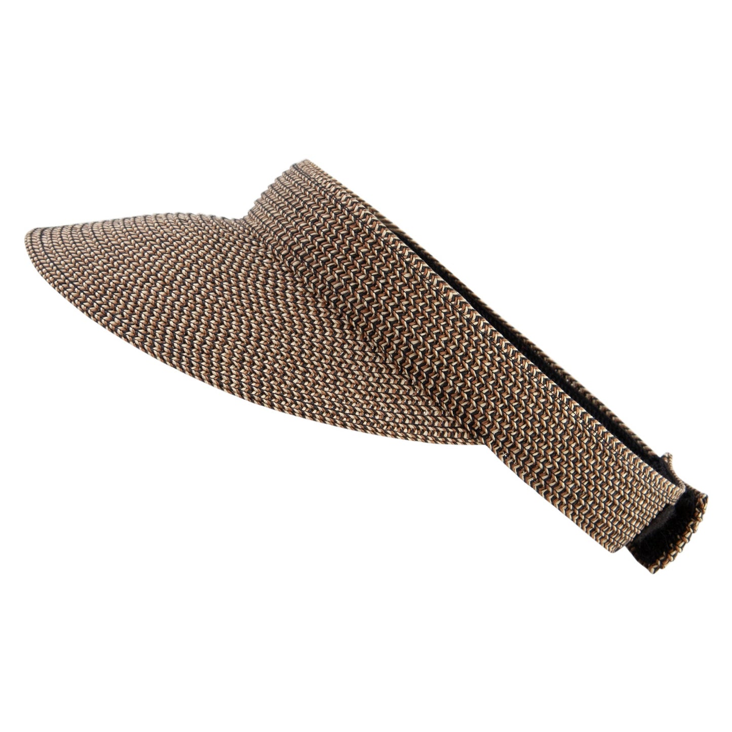 UPF 50+ Tweed Poly Braid Gardening Visor