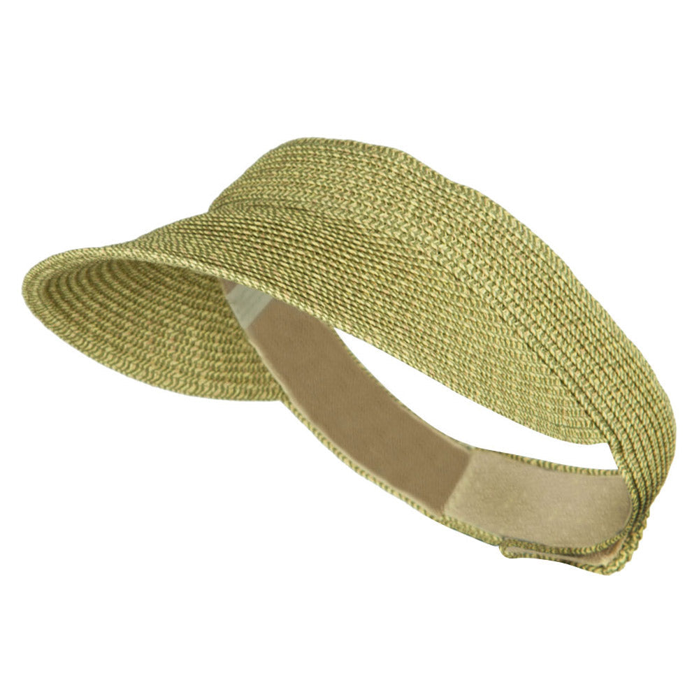 UPF 50+ Tweed Poly Braid Gardening Visor