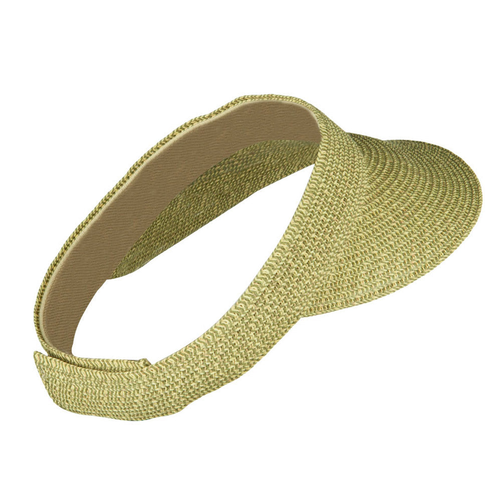 UPF 50+ Tweed Poly Braid Gardening Visor