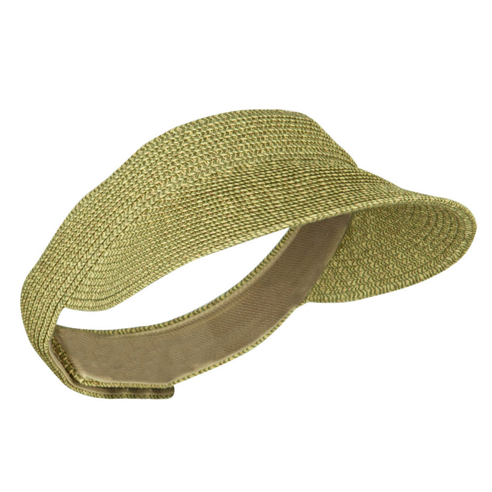 UPF 50+ Tweed Poly Braid Gardening Visor