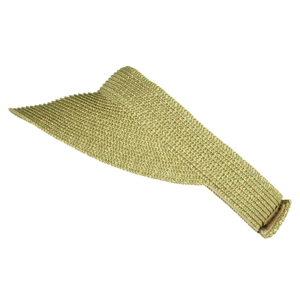 UPF 50+ Tweed Poly Braid Gardening Visor