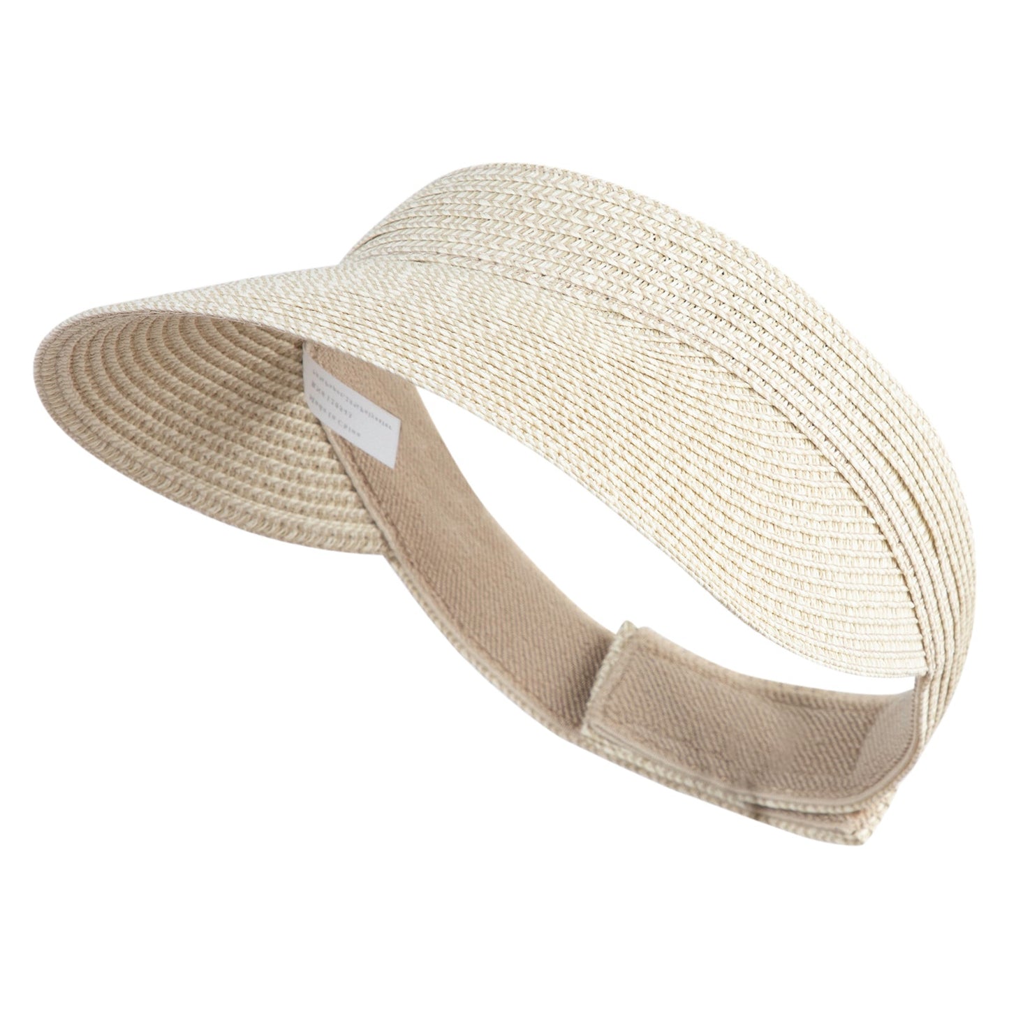 UPF 50+ Tweed Poly Braid Gardening Visor