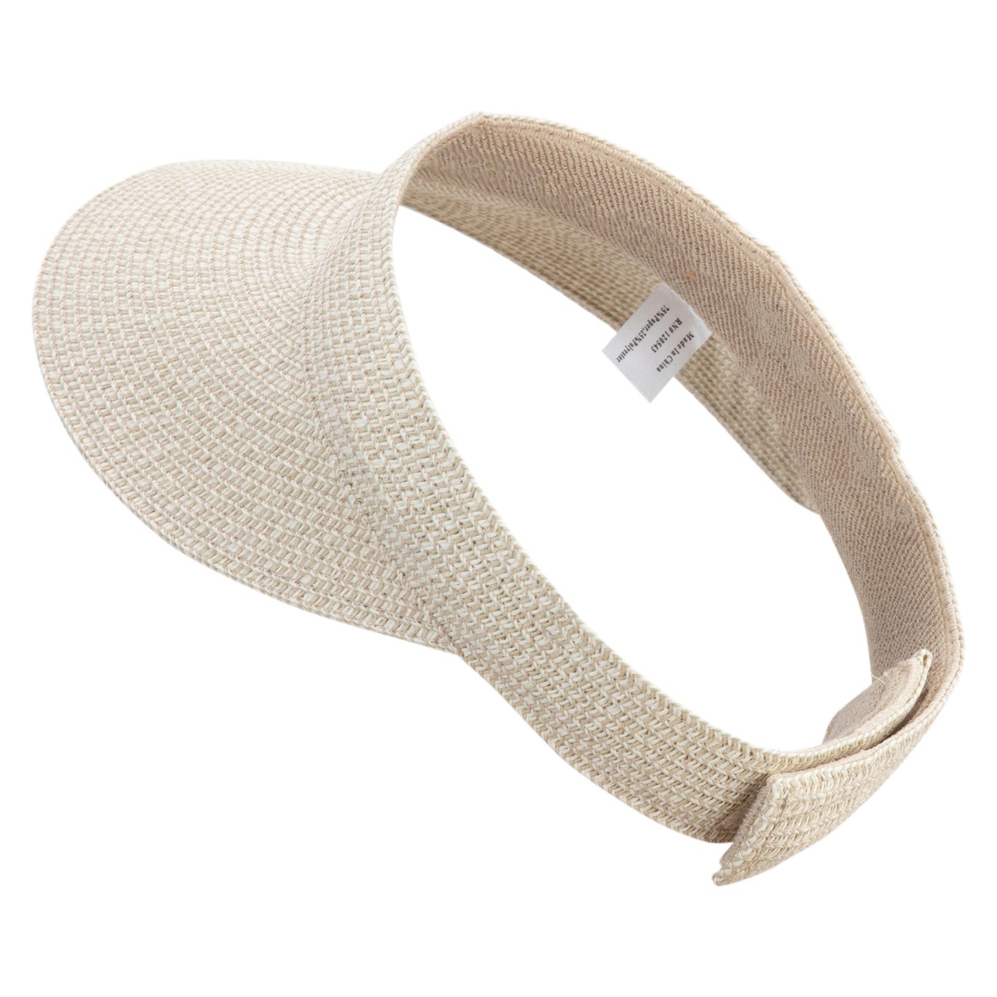 UPF 50+ Tweed Poly Braid Gardening Visor
