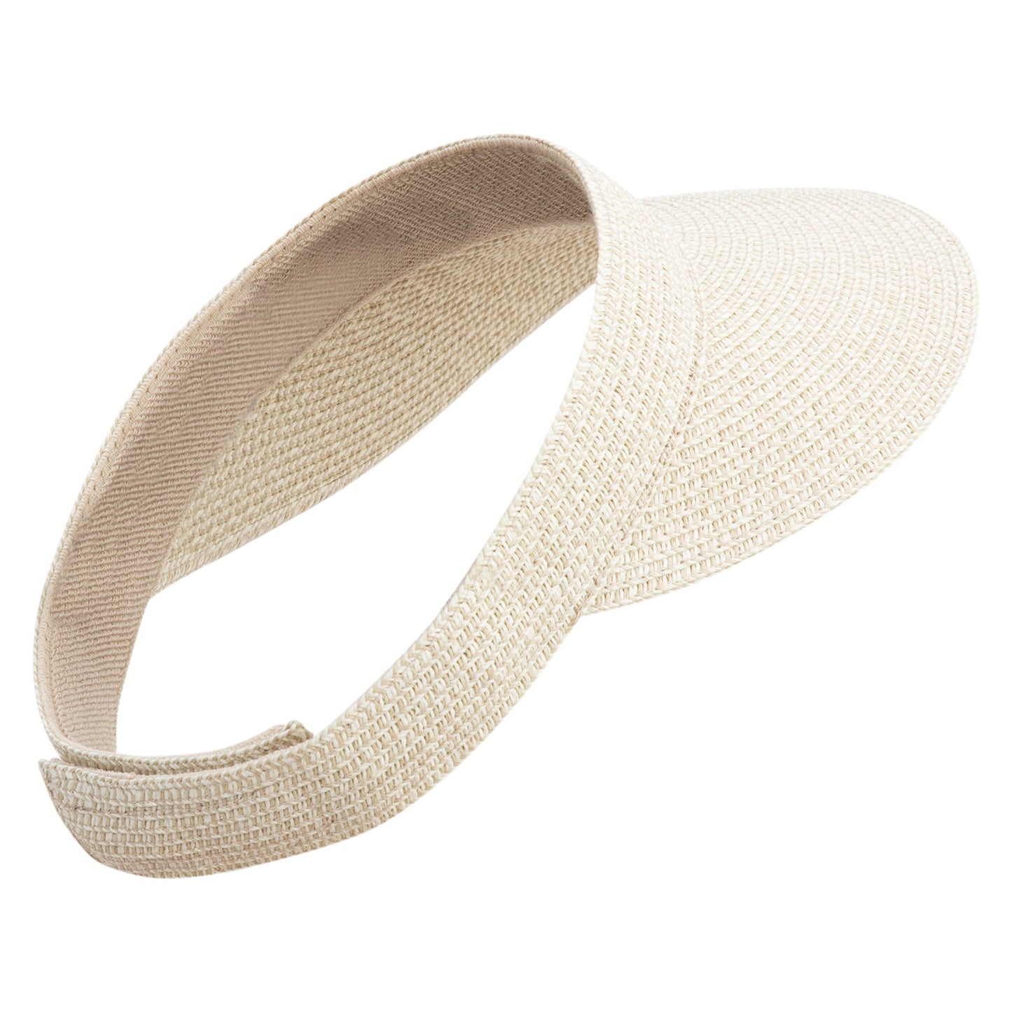 UPF 50+ Tweed Poly Braid Gardening Visor