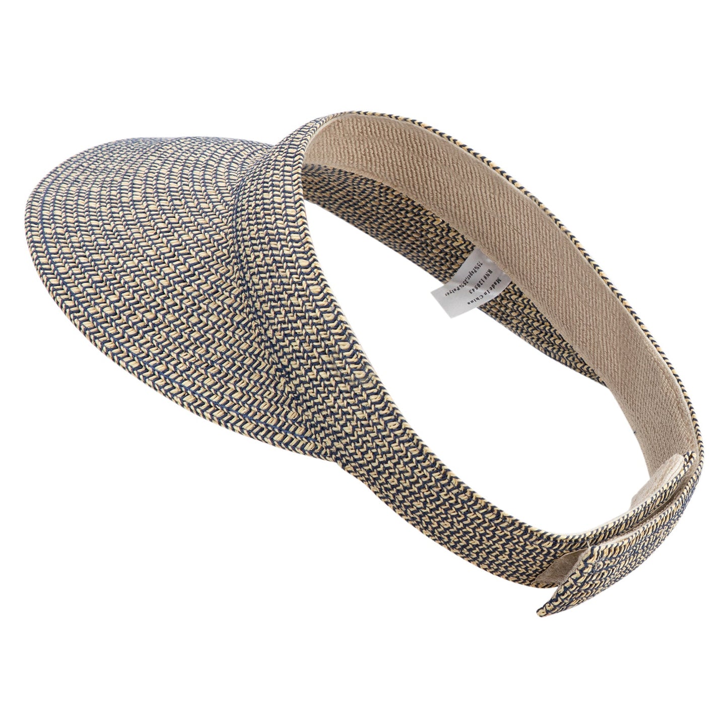 UPF 50+ Tweed Poly Braid Gardening Visor