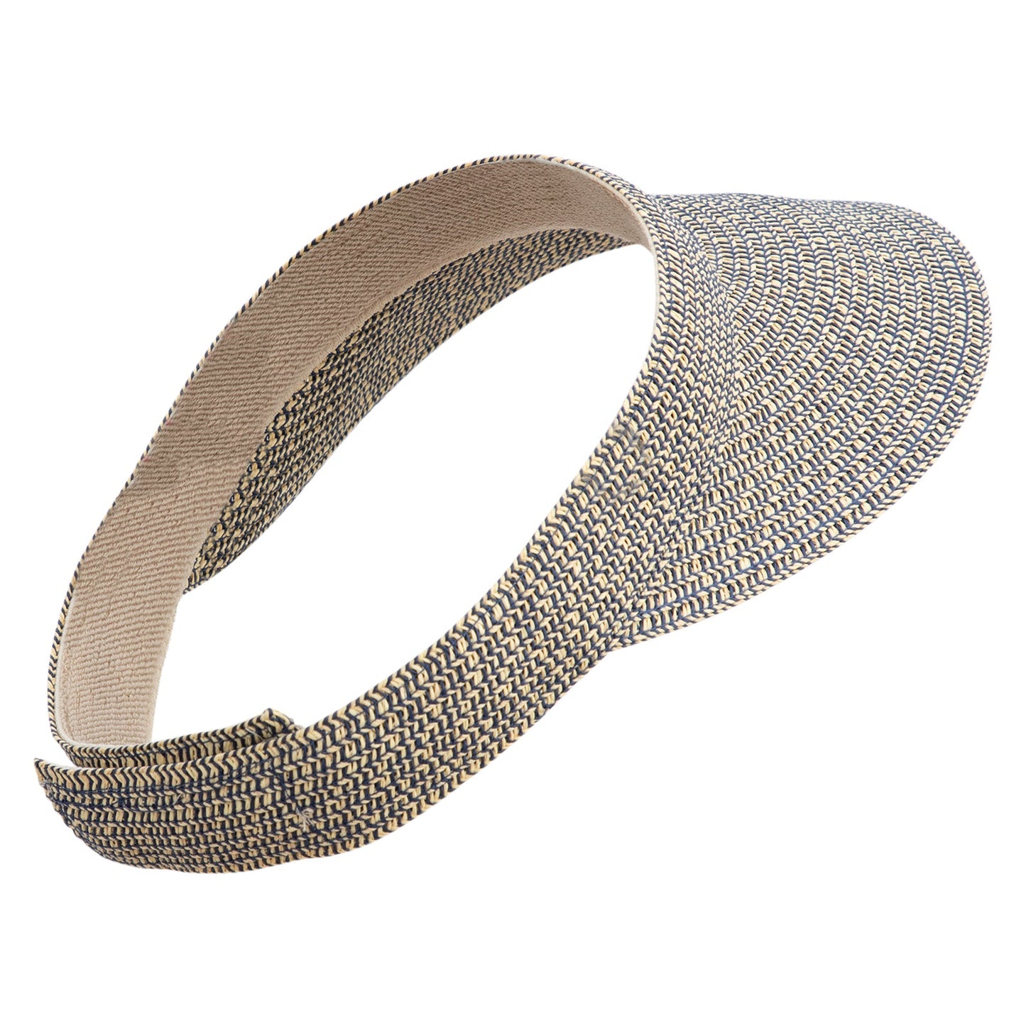 UPF 50+ Tweed Poly Braid Gardening Visor