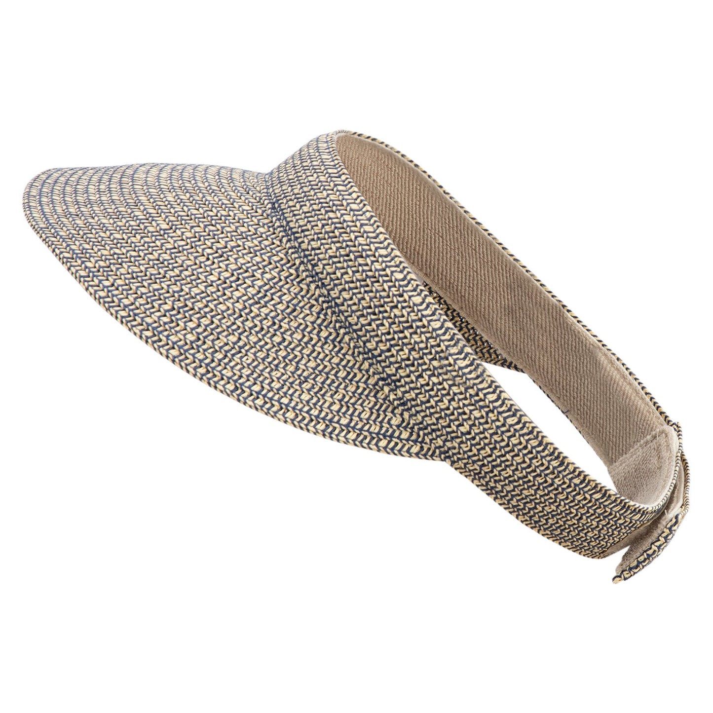UPF 50+ Tweed Poly Braid Gardening Visor
