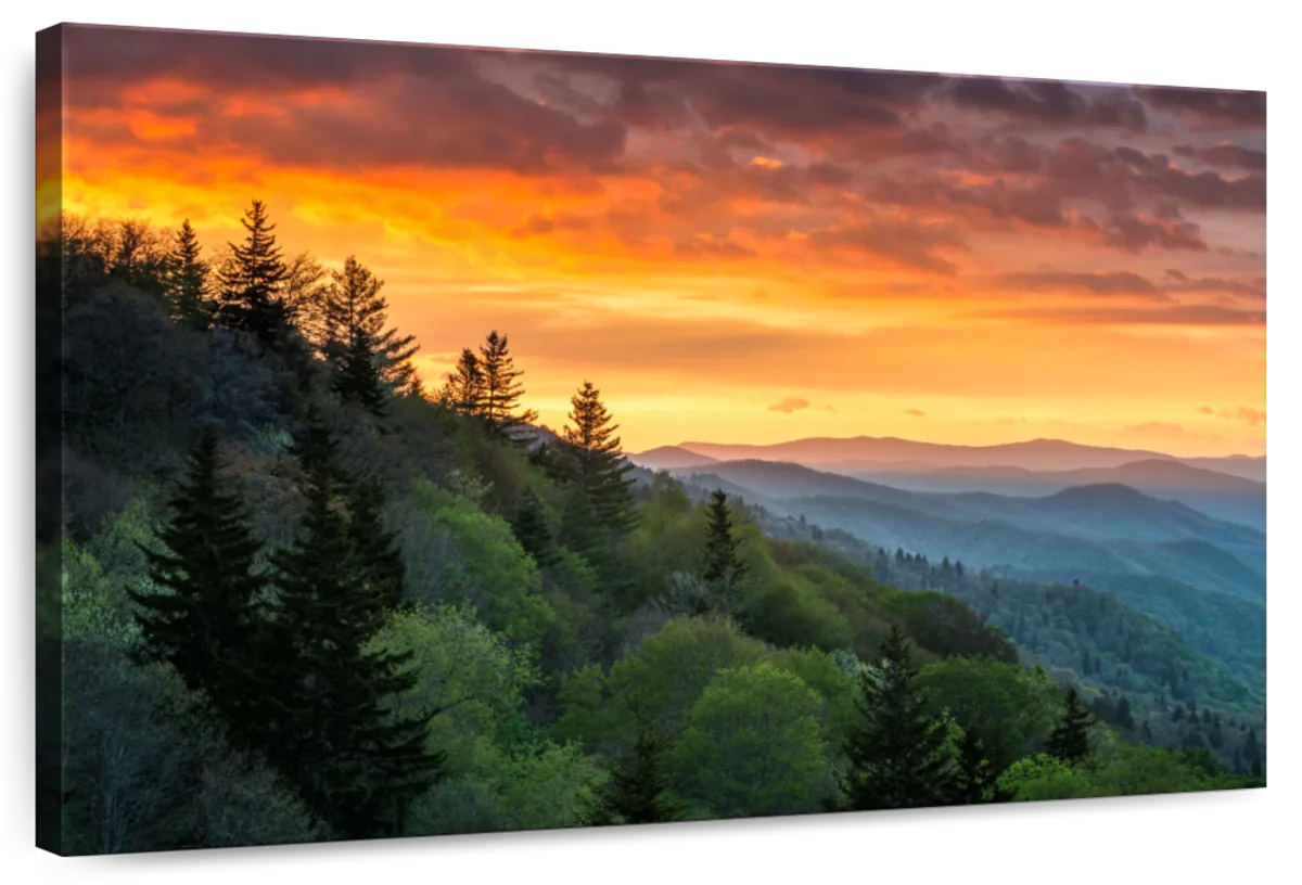 Mountain Sunrise Wall Art