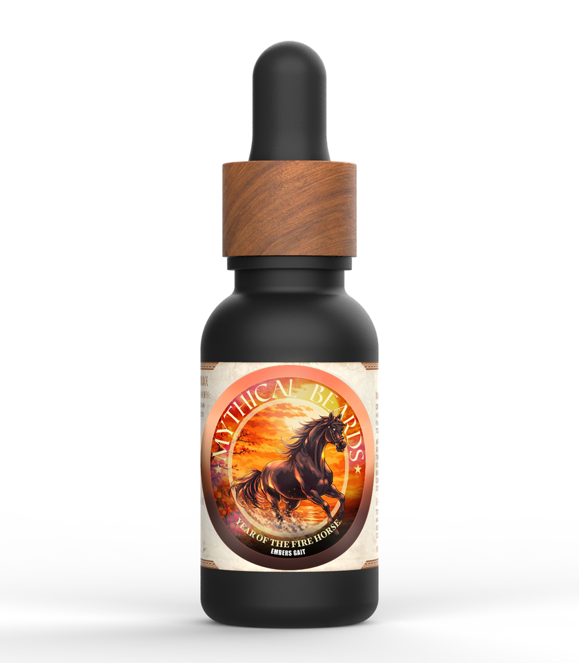 Mythical Beards Beard Oil Archetype Blend - Hypoallergenic & Vegan - 1 Oz