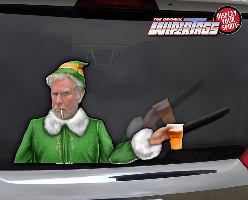 Drinking Buddy Elf WiperTag