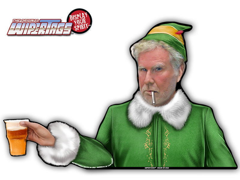 Drinking Buddy Elf WiperTag