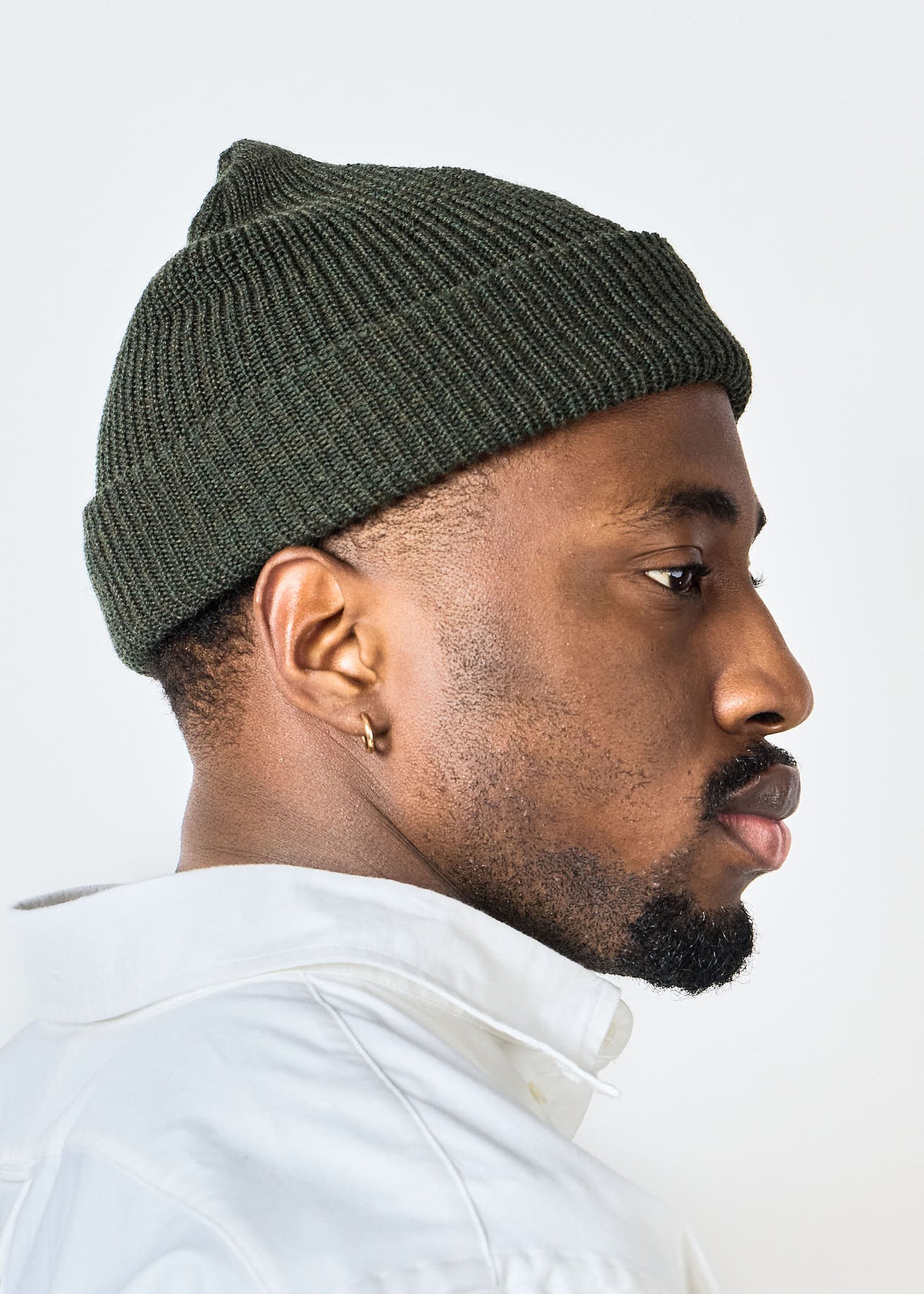 Merino Cardigan Stitch Beanie