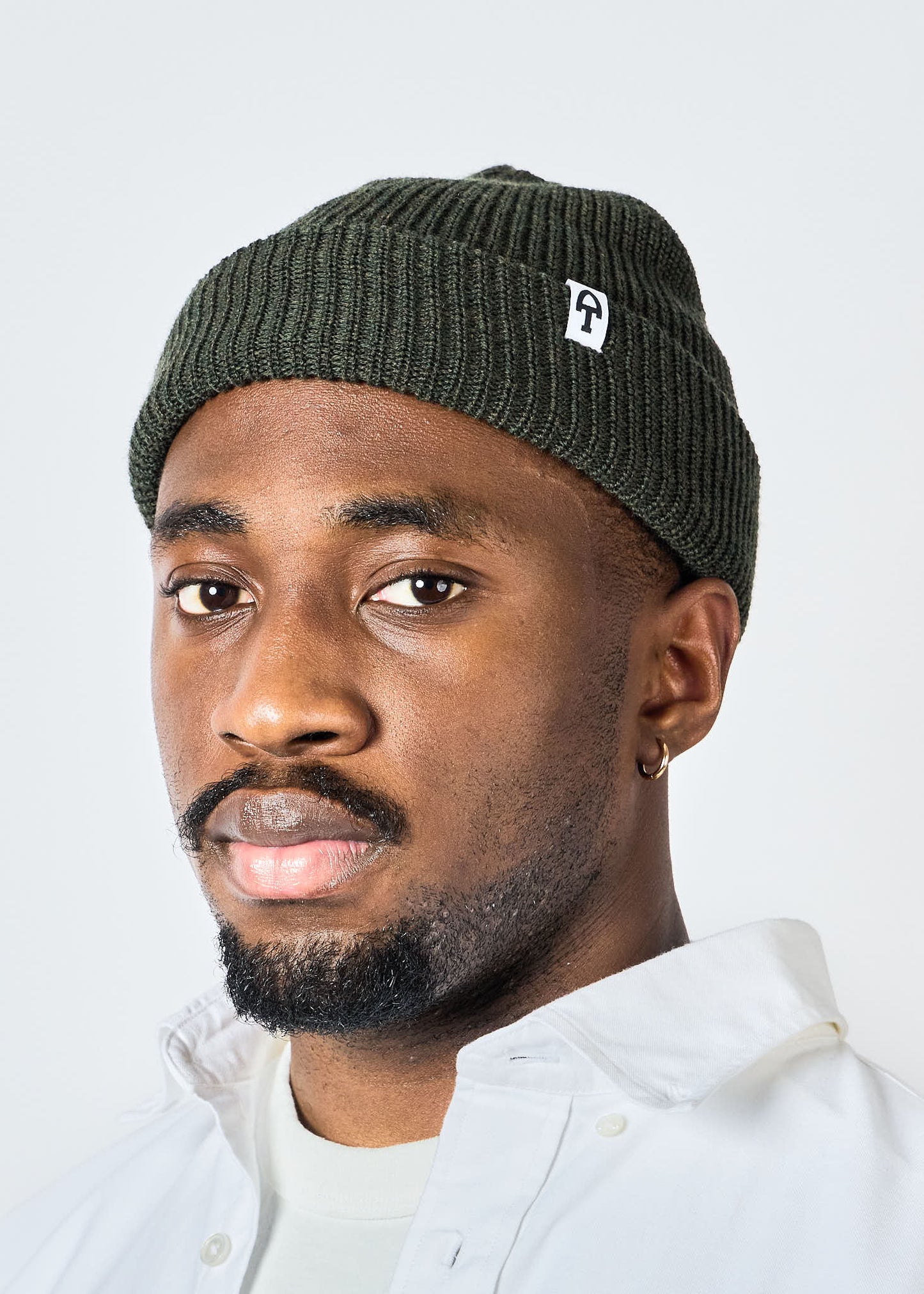 Merino Cardigan Stitch Beanie