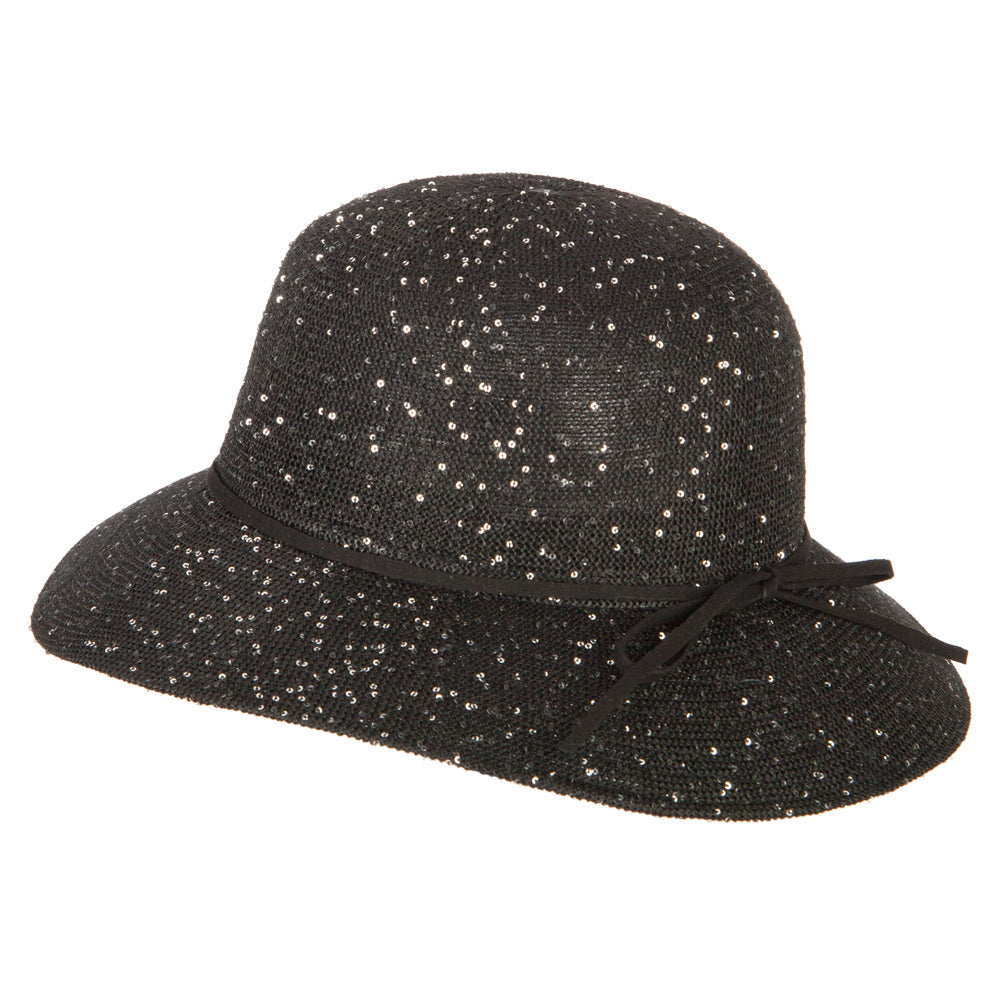 Women's Sequins Polyester Dressy Hat