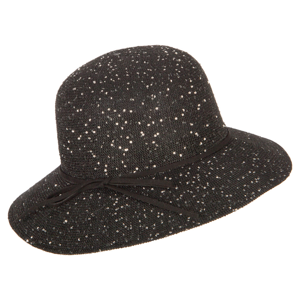 Women's Sequins Polyester Dressy Hat