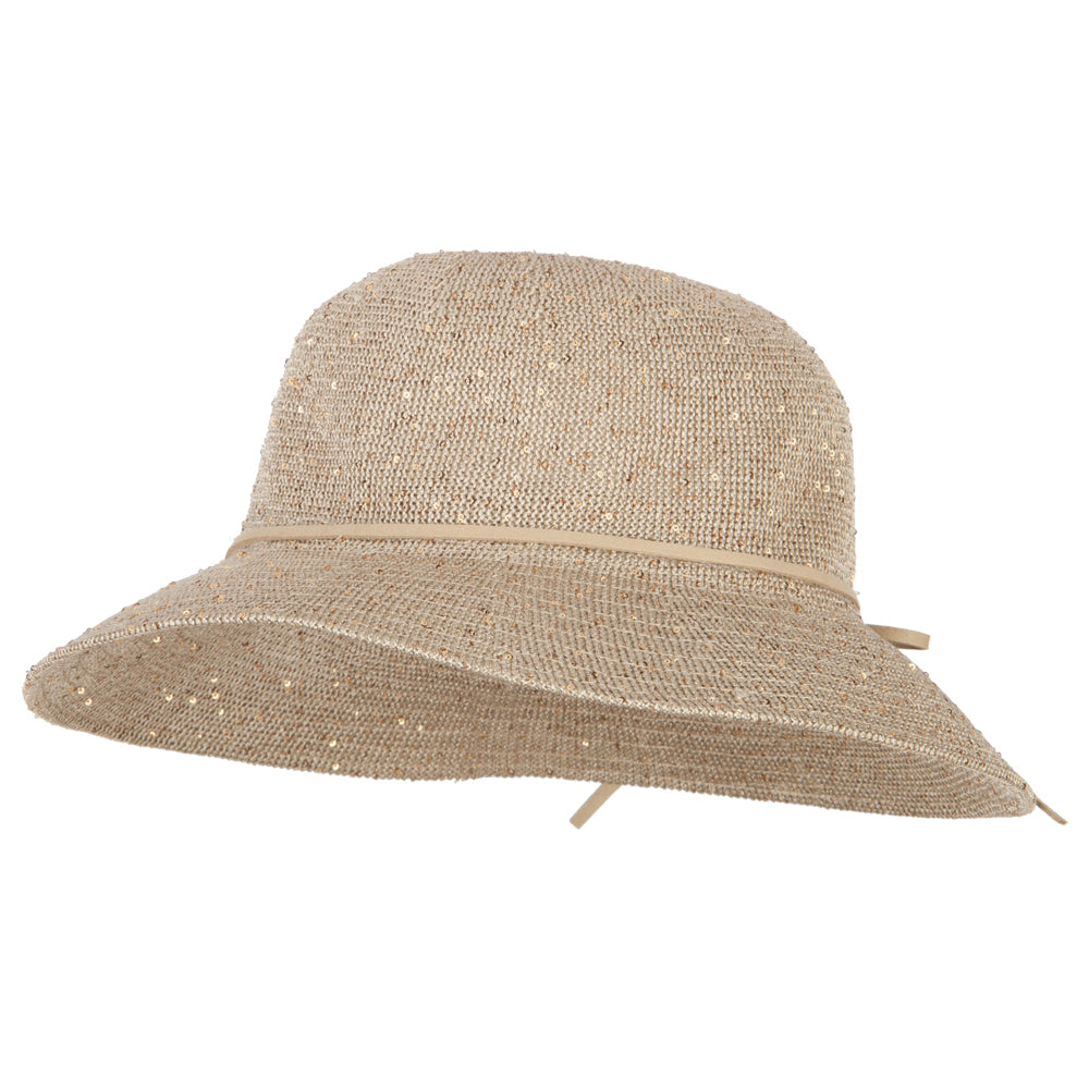 Women's Sequins Polyester Dressy Hat
