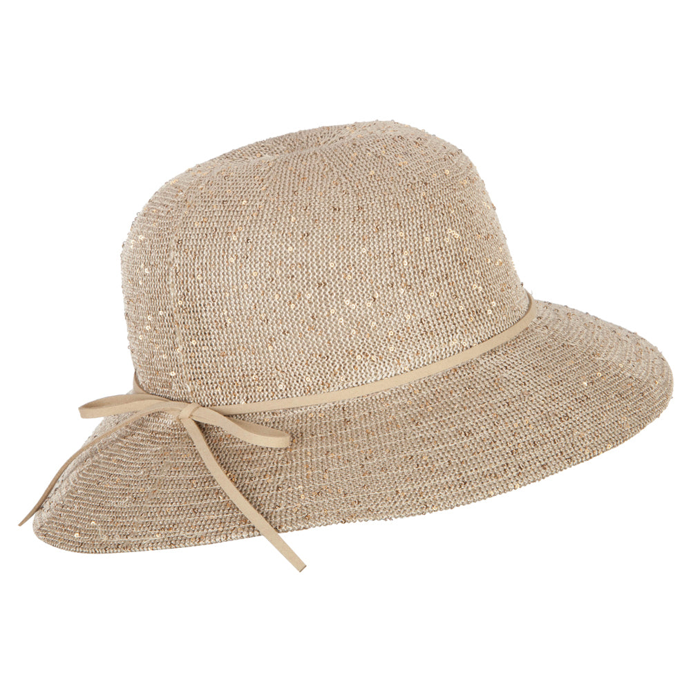 Women's Sequins Polyester Dressy Hat