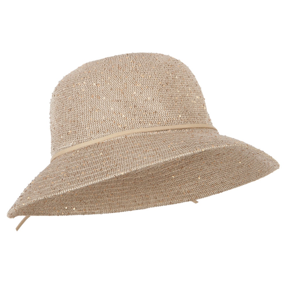 Women's Sequins Polyester Dressy Hat
