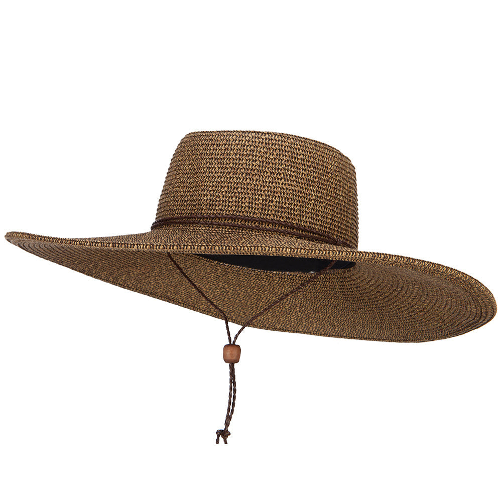 Women's Paper Braid Big Brim Hat